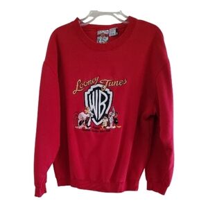 Vintage 1990's Warner Brothers Crew Sweatshirt From The WB Studio Store